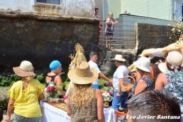 Misa y procesión terrestre-marítima de la playa de Ojos de Garza (Foto TA)
